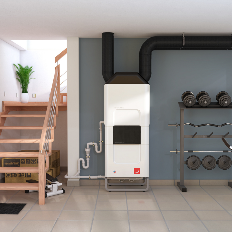 Rendering Zehnder ComfoClime 36 Comfortable indoor ventilation Front view