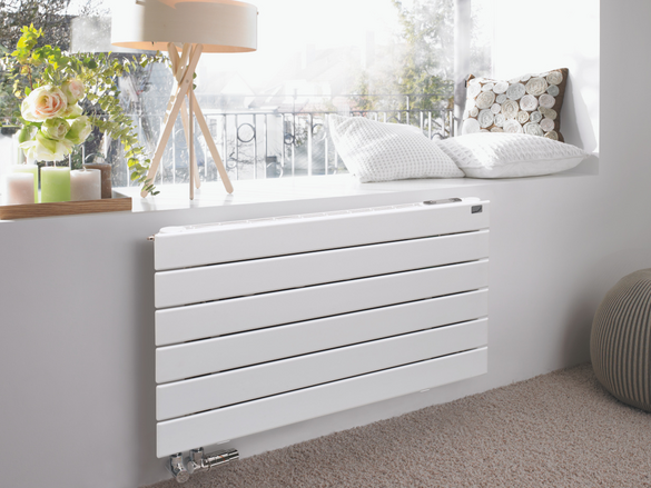 heizkörper an der wand zehnder nova neo