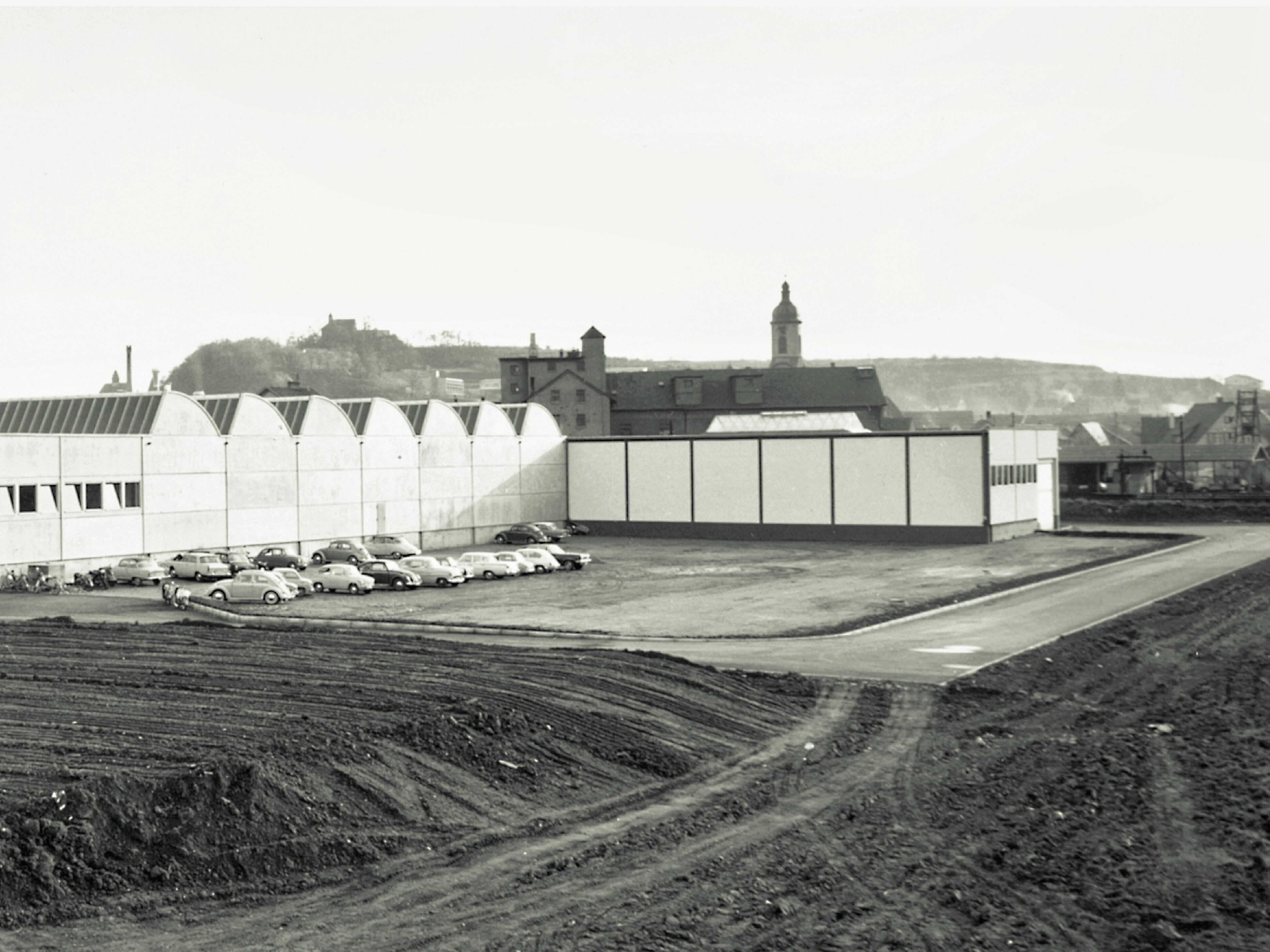 Generation change old photo of zehnder hall